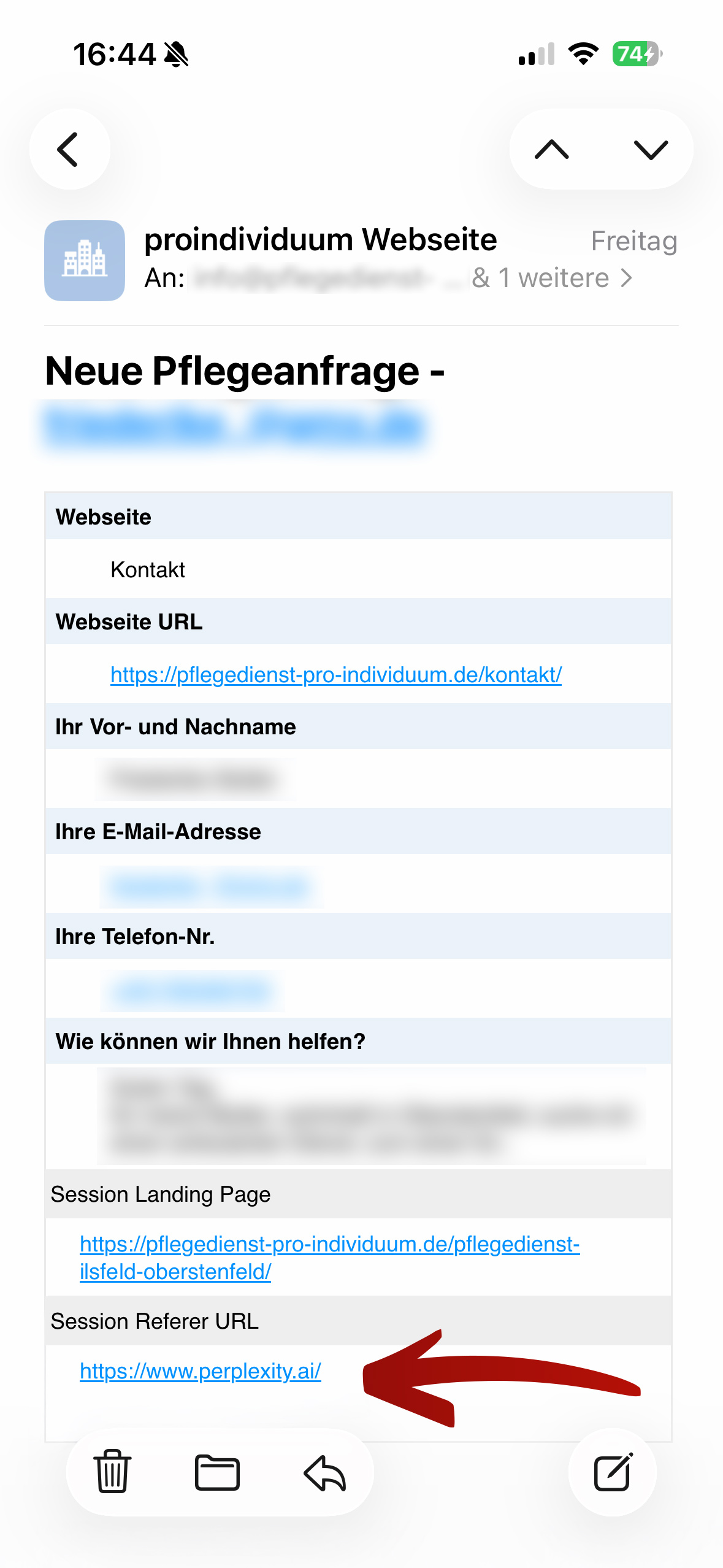 Von Google bis ChatGPT: Als Pflegedienst empfohlen